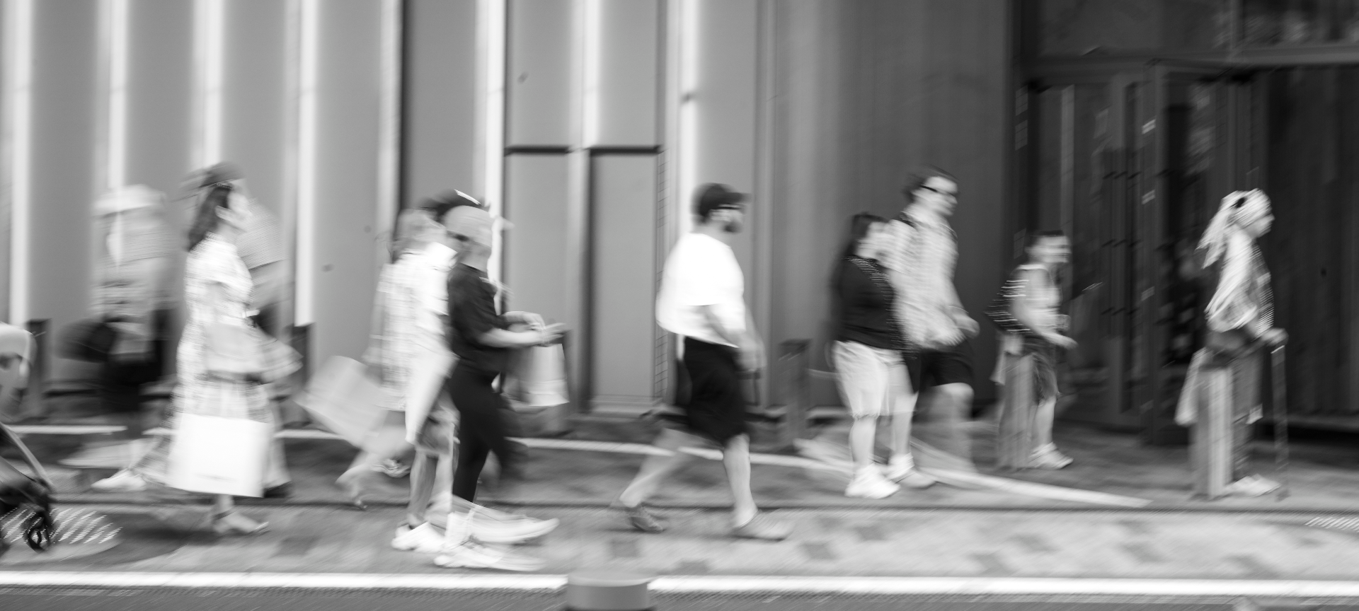 People and Cultures — people walking in the city